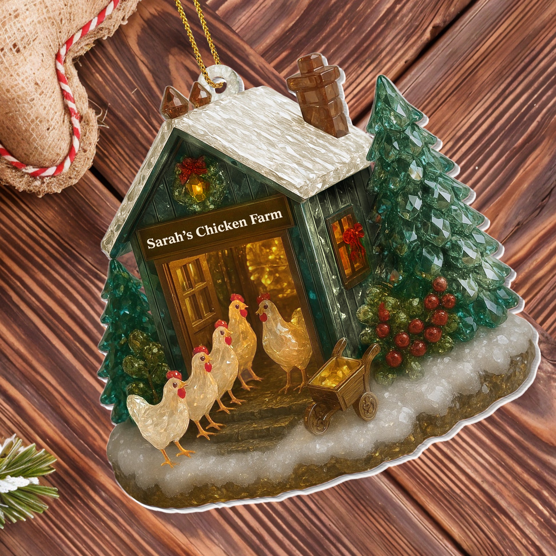 Sarah's Chicken Farm Perfect For Farmhouse Decor