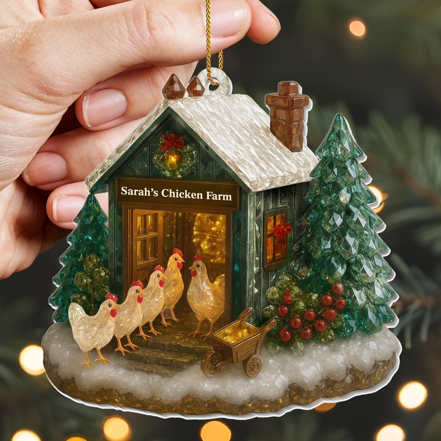 Sarah's Chicken Farm Perfect For Farmhouse Decor