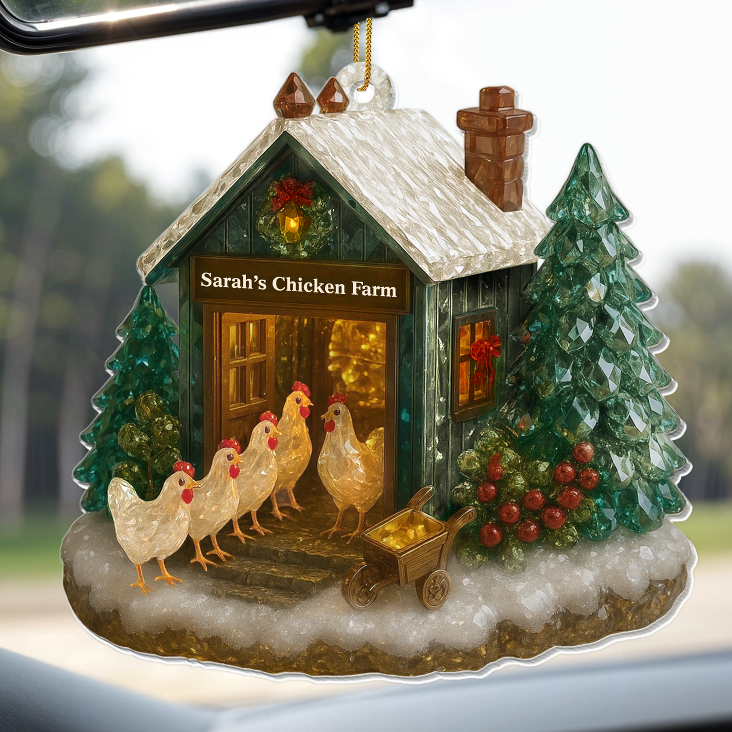 Sarah's Chicken Farm Perfect For Farmhouse Decor