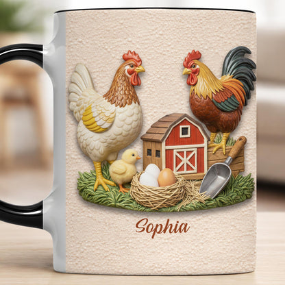 Cherish the Simple Joys, Chicken and Barn Design
