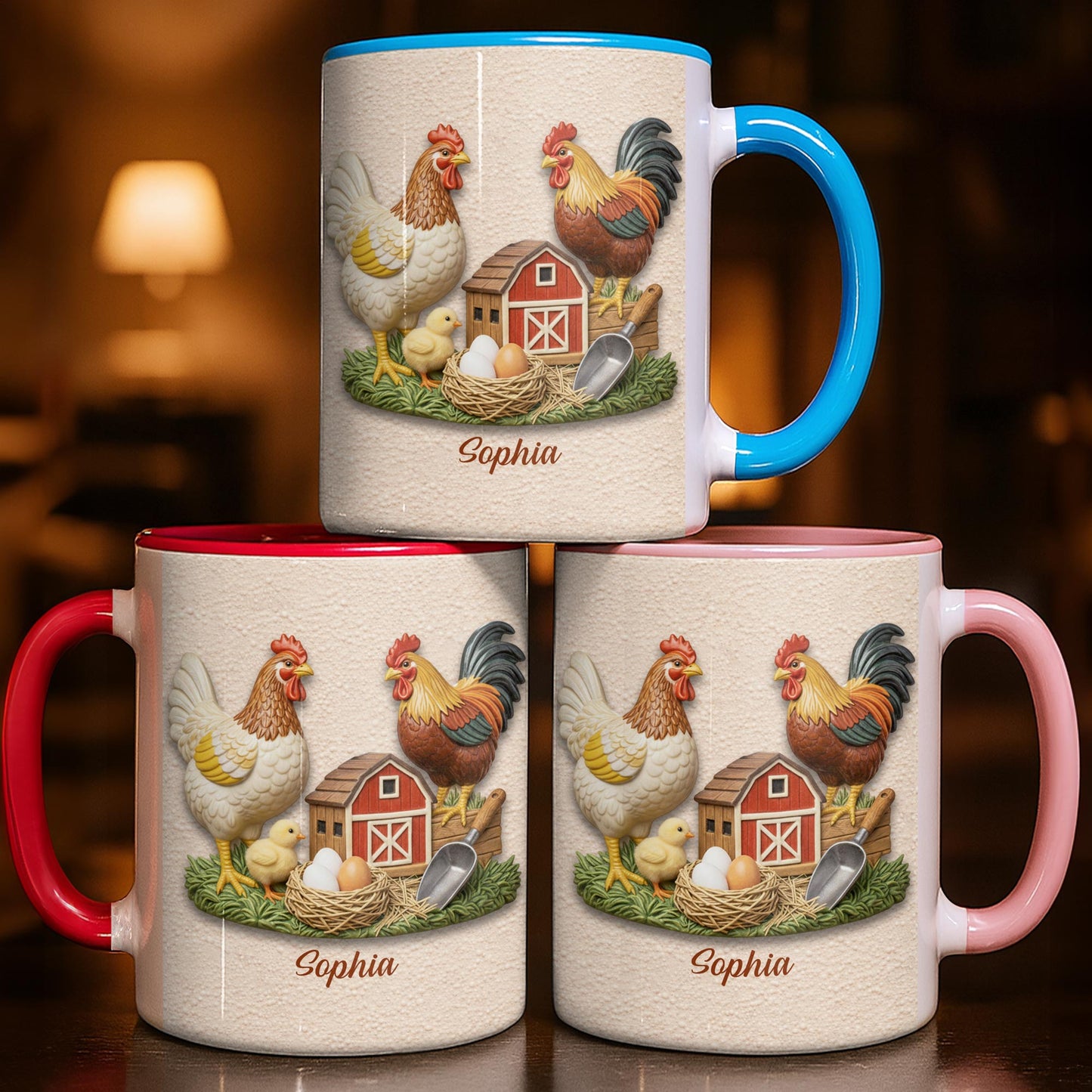 Cherish the Simple Joys, Chicken and Barn Design