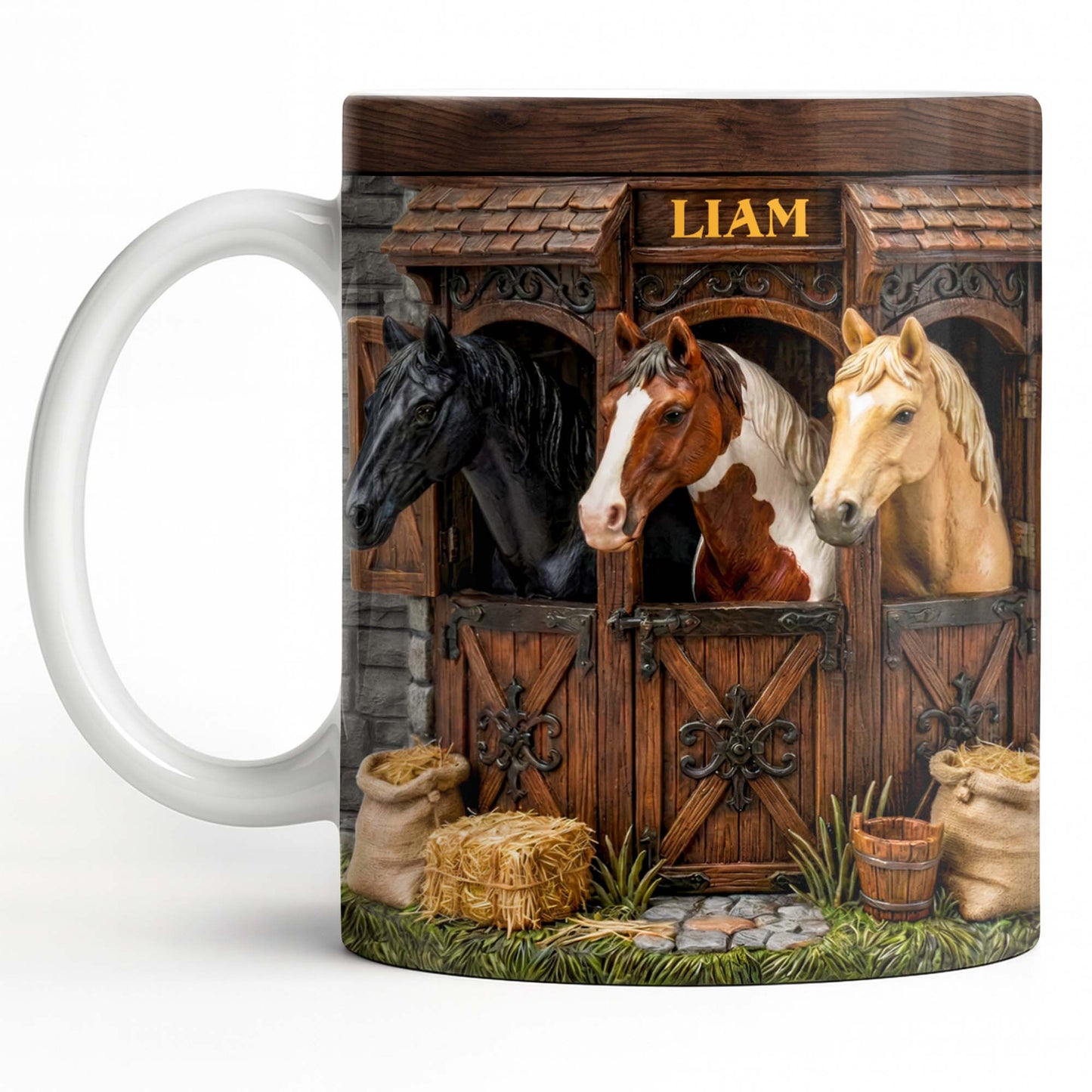 Capturing The Serenity Of Horses At The Barn