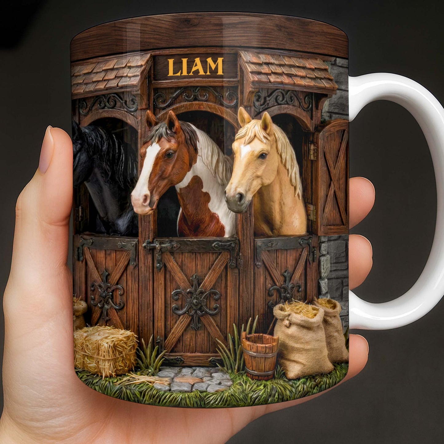 Capturing The Serenity Of Horses At The Barn