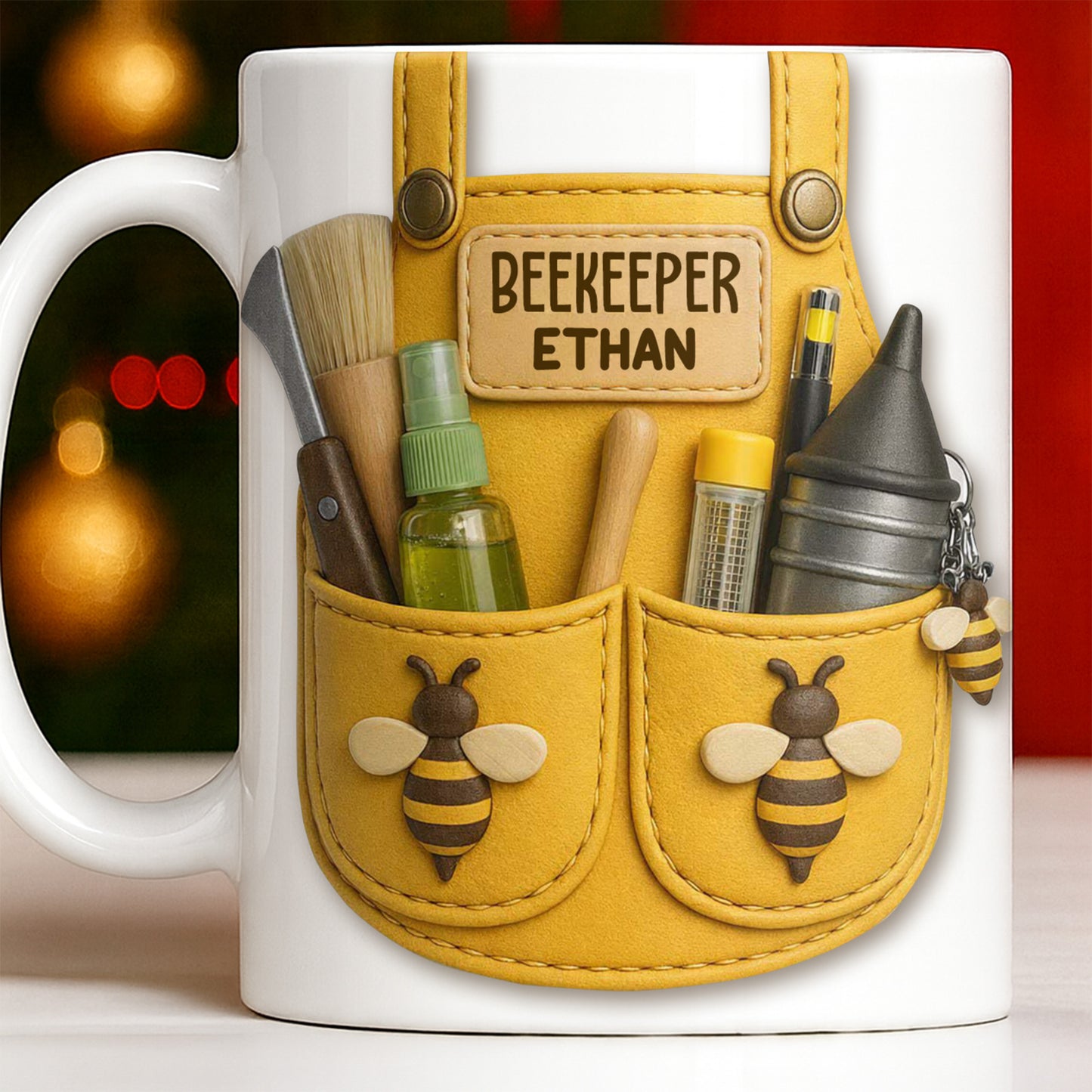 Beekeeper Customizable Bee And Nature Lovers Mug