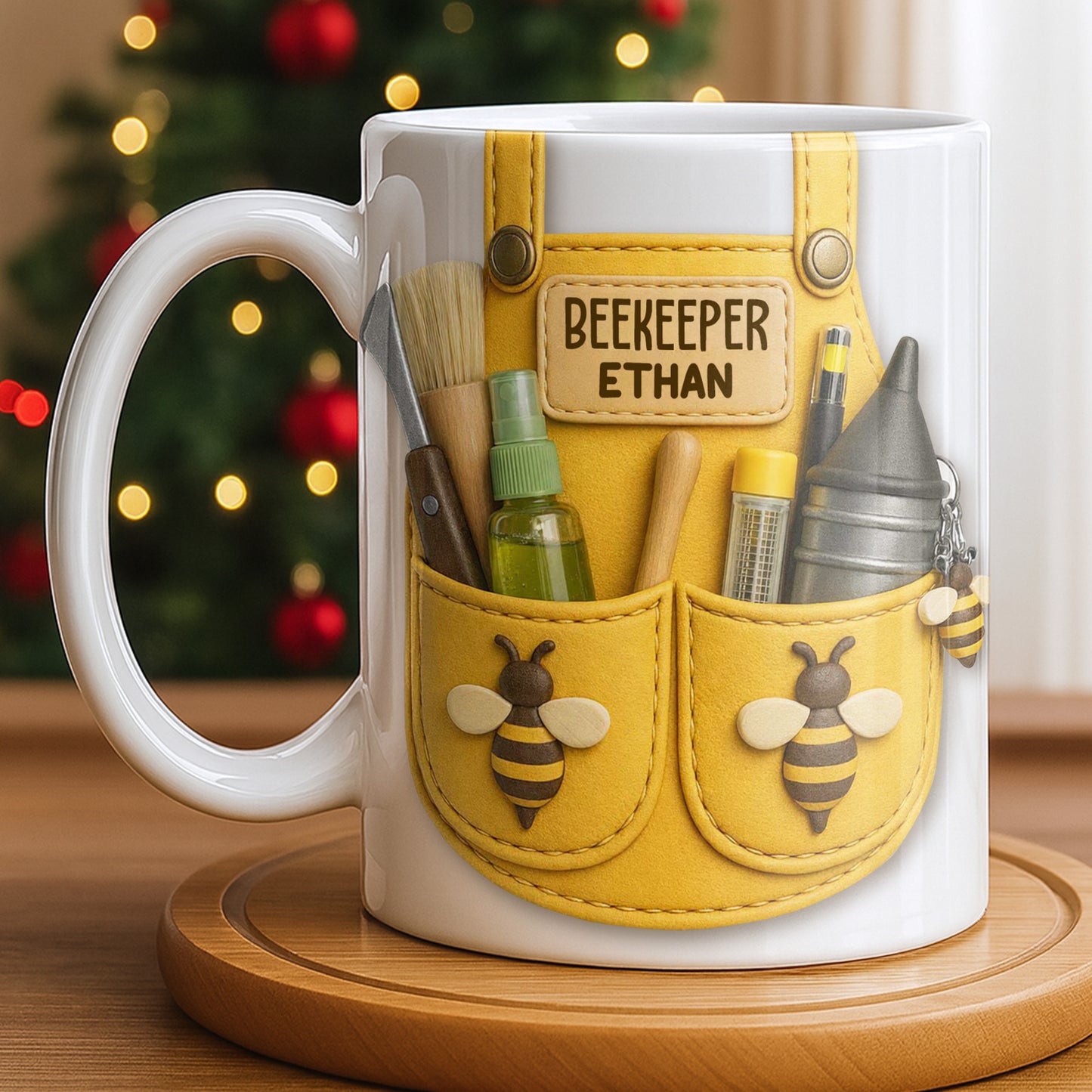 Beekeeper Customizable Bee And Nature Lovers Mug