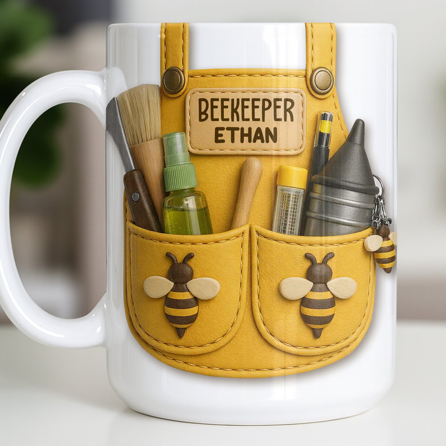 Beekeeper Customizable Bee And Nature Lovers Mug