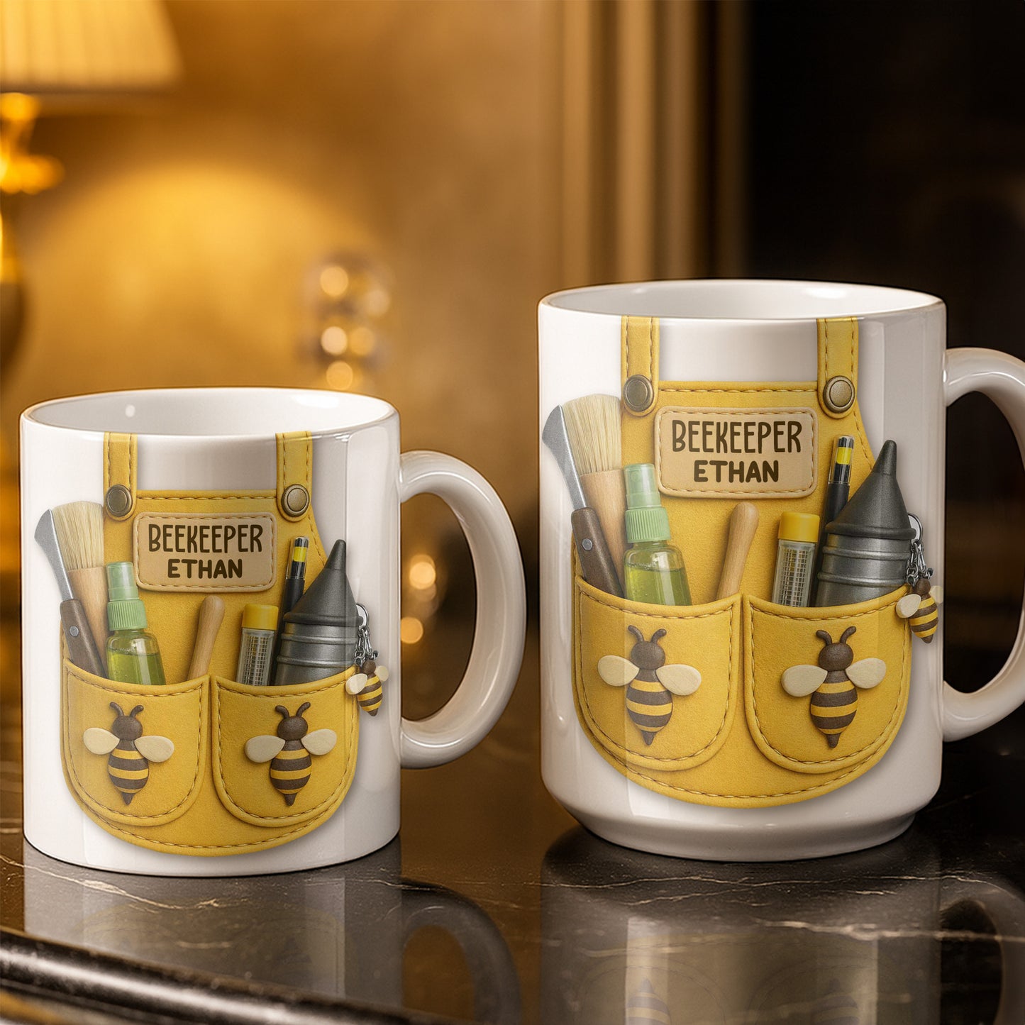 Beekeeper Customizable Bee And Nature Lovers Mug