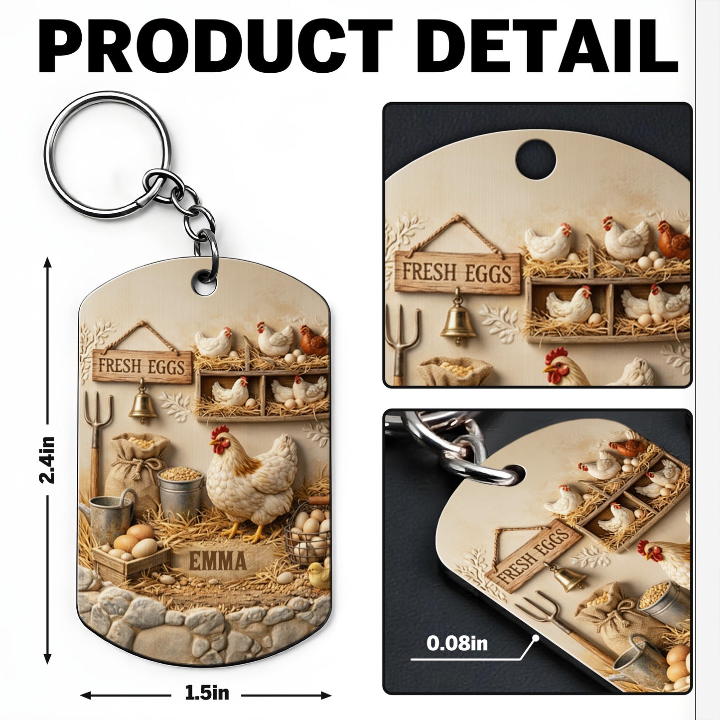 Fresh Eggs Farm Hen And Chicken Coop Design