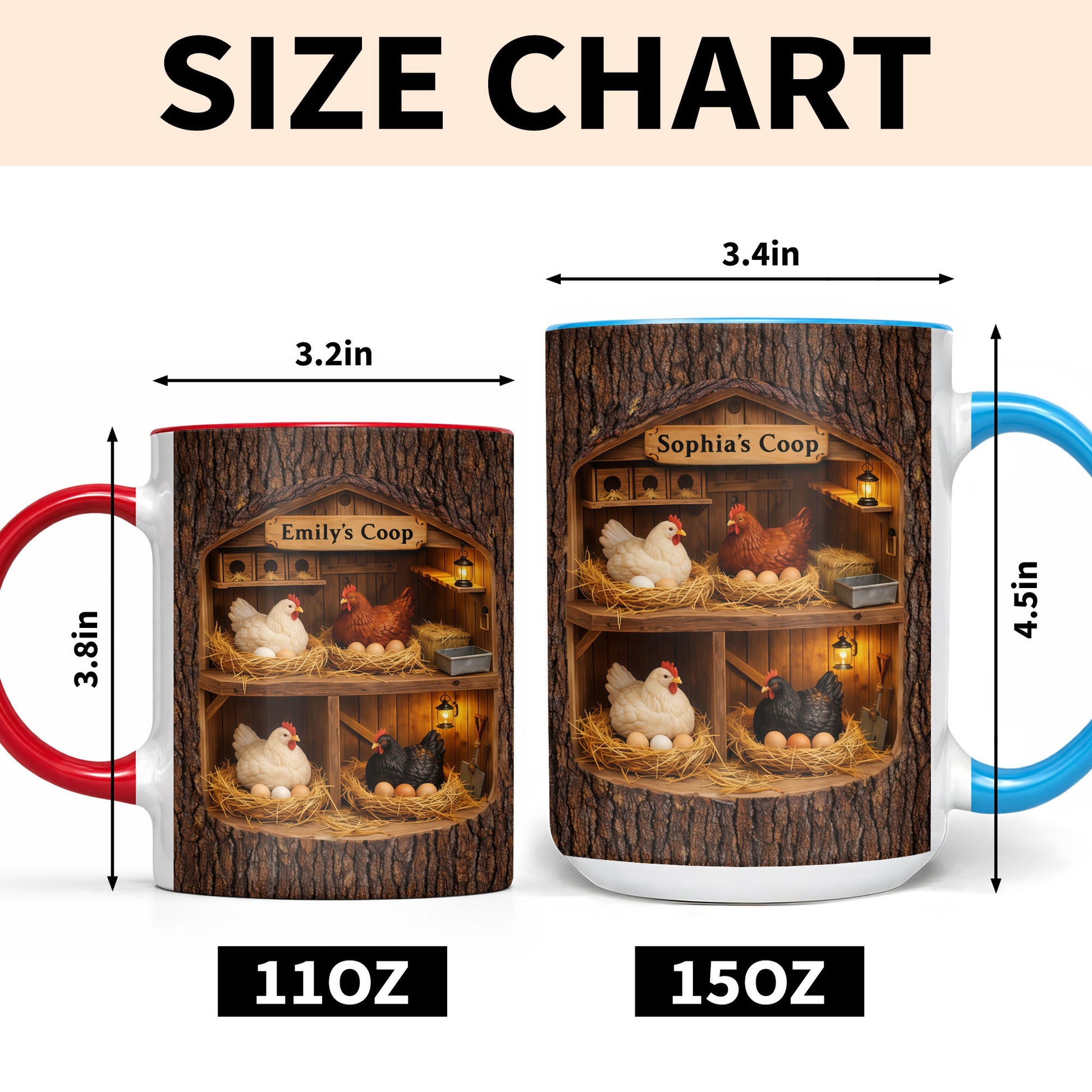 Sophia's Coop With Chickens and Eggs