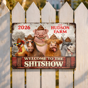 Welcome To The Show Featuring Farm Animals