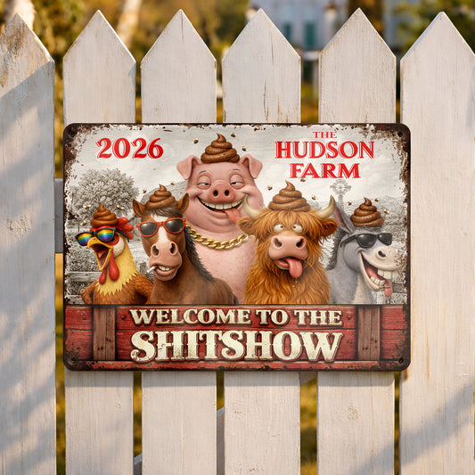 Welcome To The Show Featuring Farm Animals