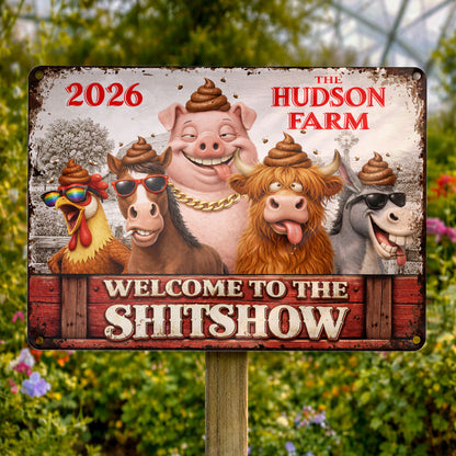 Welcome To The Show Featuring Farm Animals