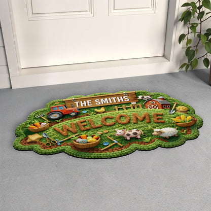 Welcome Farmhouse Charm With Tractor, Sheep and Barn