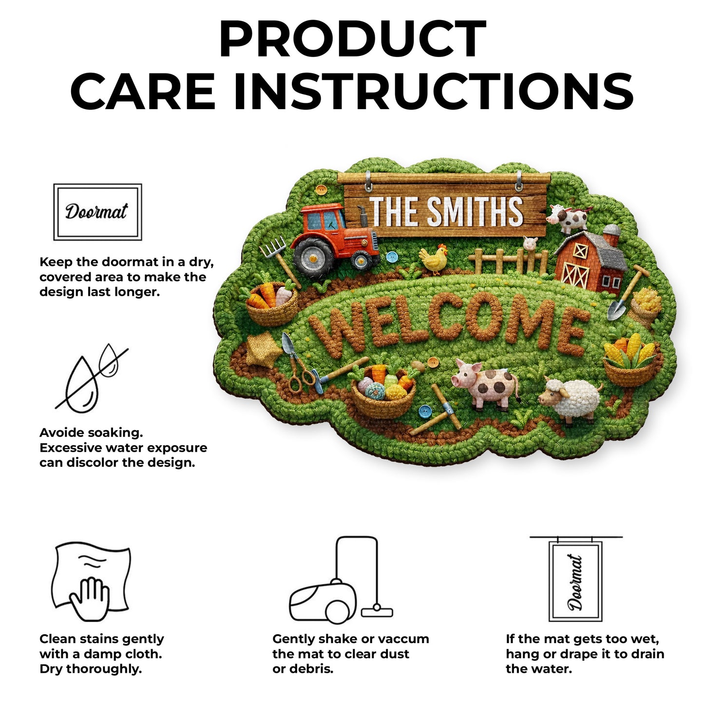 Welcome Farmhouse Charm With Tractor, Sheep and Barn