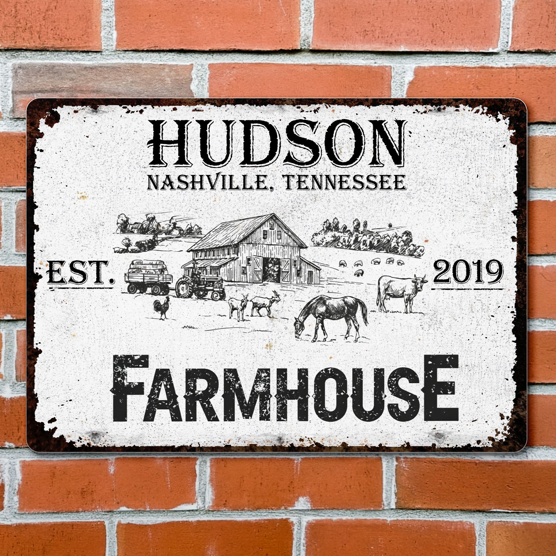 Established Farmhouse Nashville Tennessee Decor