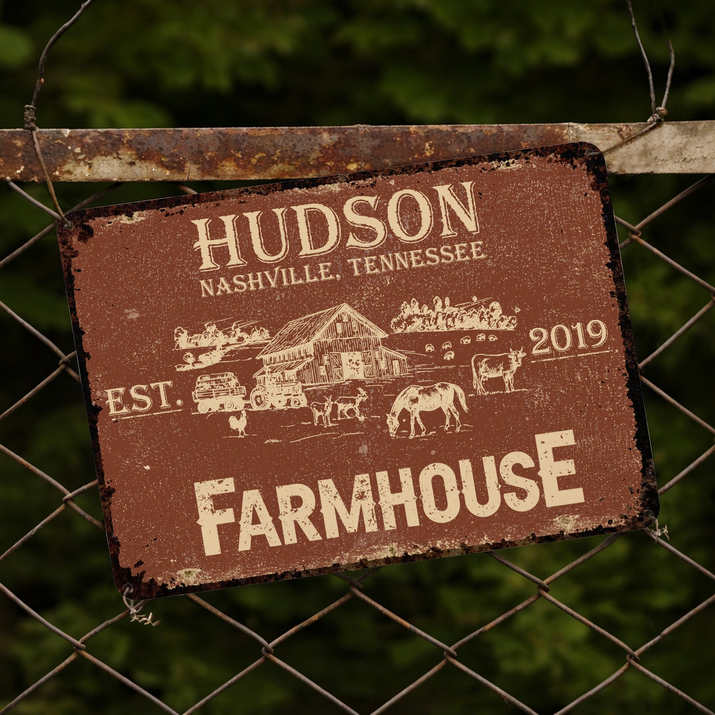 Established Farmhouse Nashville Tennessee Decor