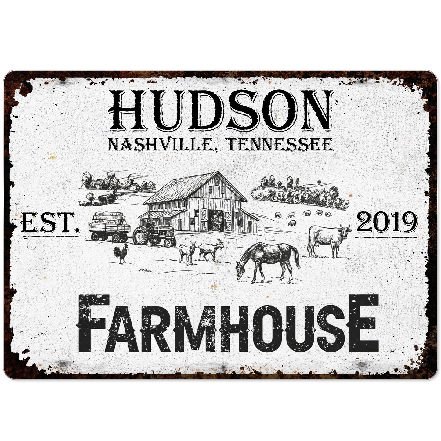 Established Farmhouse Nashville Tennessee Decor