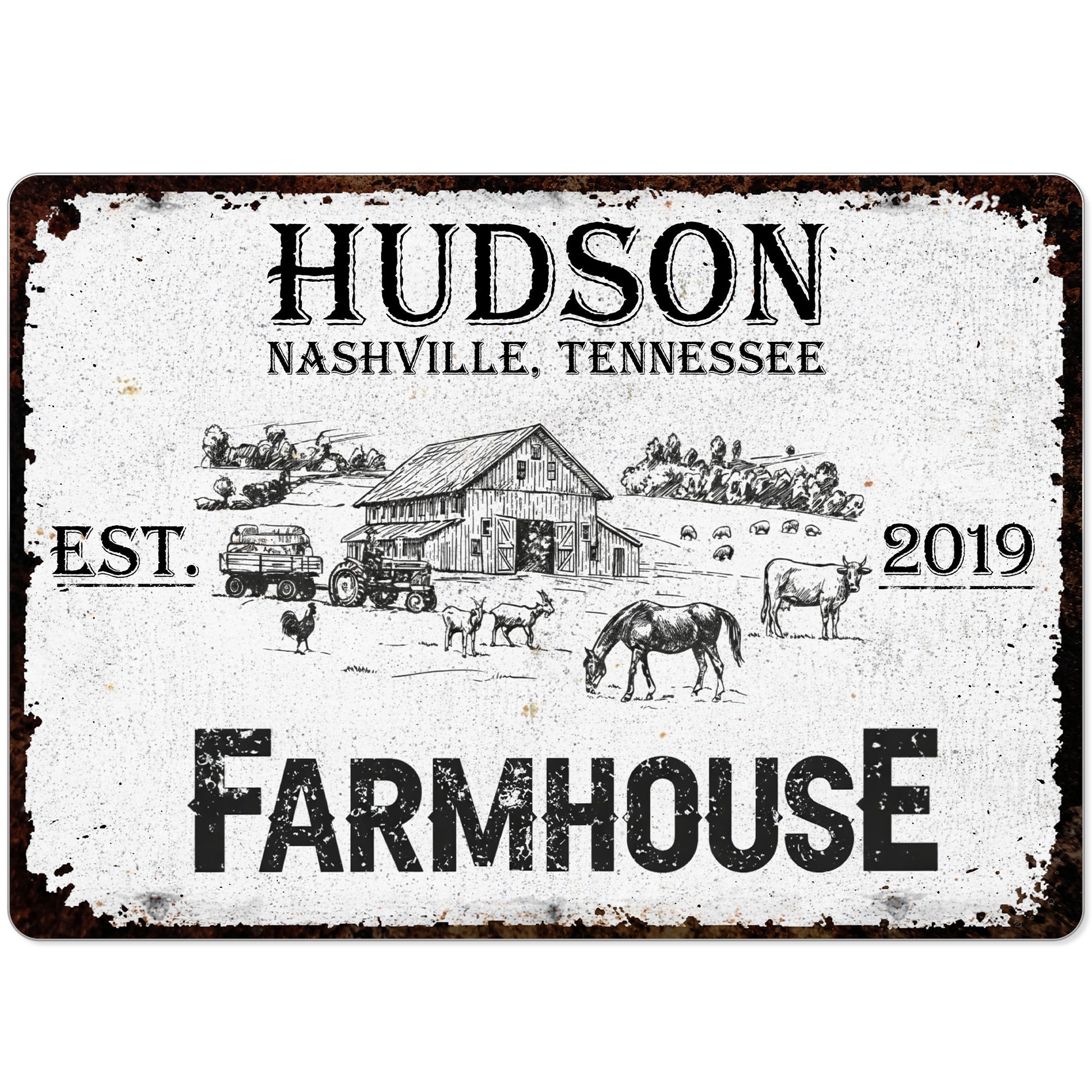 Established Farmhouse Nashville Tennessee Decor