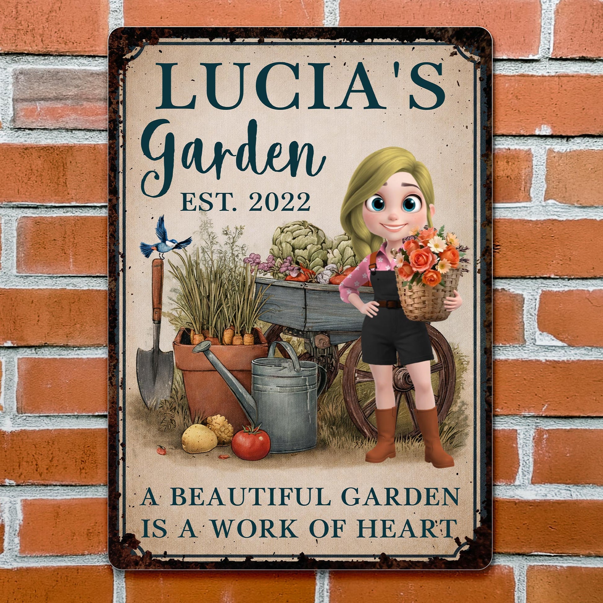 My Garden, A Beautiful Garden Is A Work Of Heart