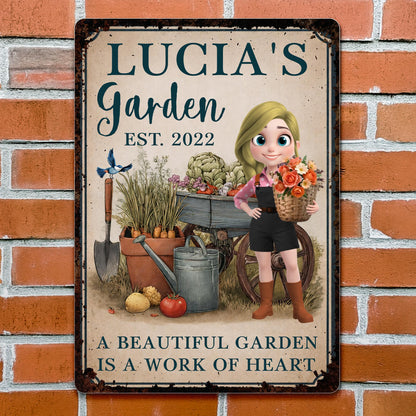 My Garden, A Beautiful Garden Is A Work Of Heart