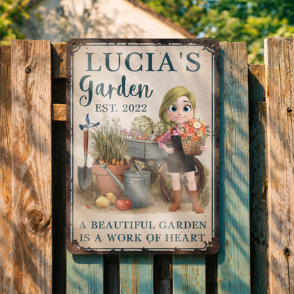 My Garden, A Beautiful Garden Is A Work Of Heart