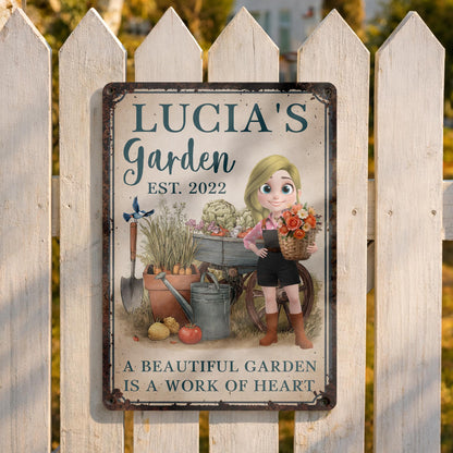 My Garden, A Beautiful Garden Is A Work Of Heart