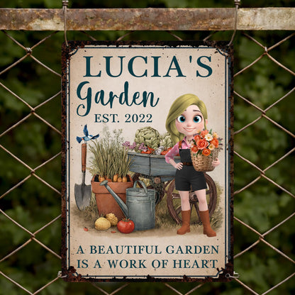 My Garden, A Beautiful Garden Is A Work Of Heart