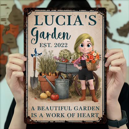 My Garden, A Beautiful Garden Is A Work Of Heart