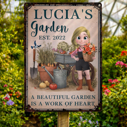 My Garden, A Beautiful Garden Is A Work Of Heart