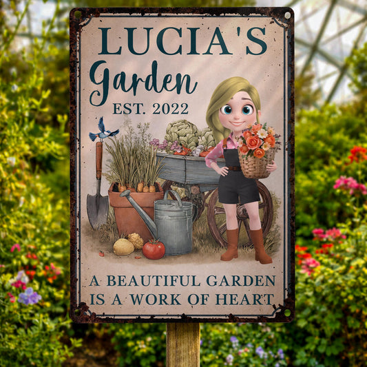 My Garden, A Beautiful Garden Is A Work Of Heart