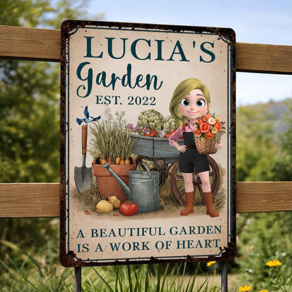 My Garden, A Beautiful Garden Is A Work Of Heart