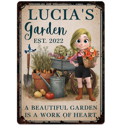 My Garden, A Beautiful Garden Is A Work Of Heart