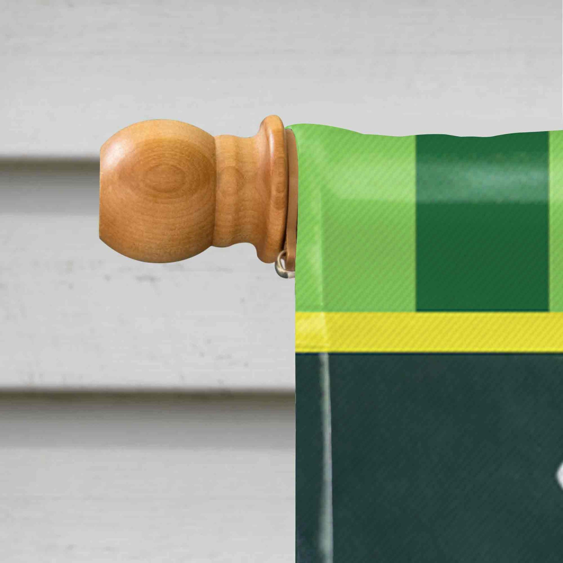 Happy St. Patrick's Day Shamrocks And Flowers Clover Green