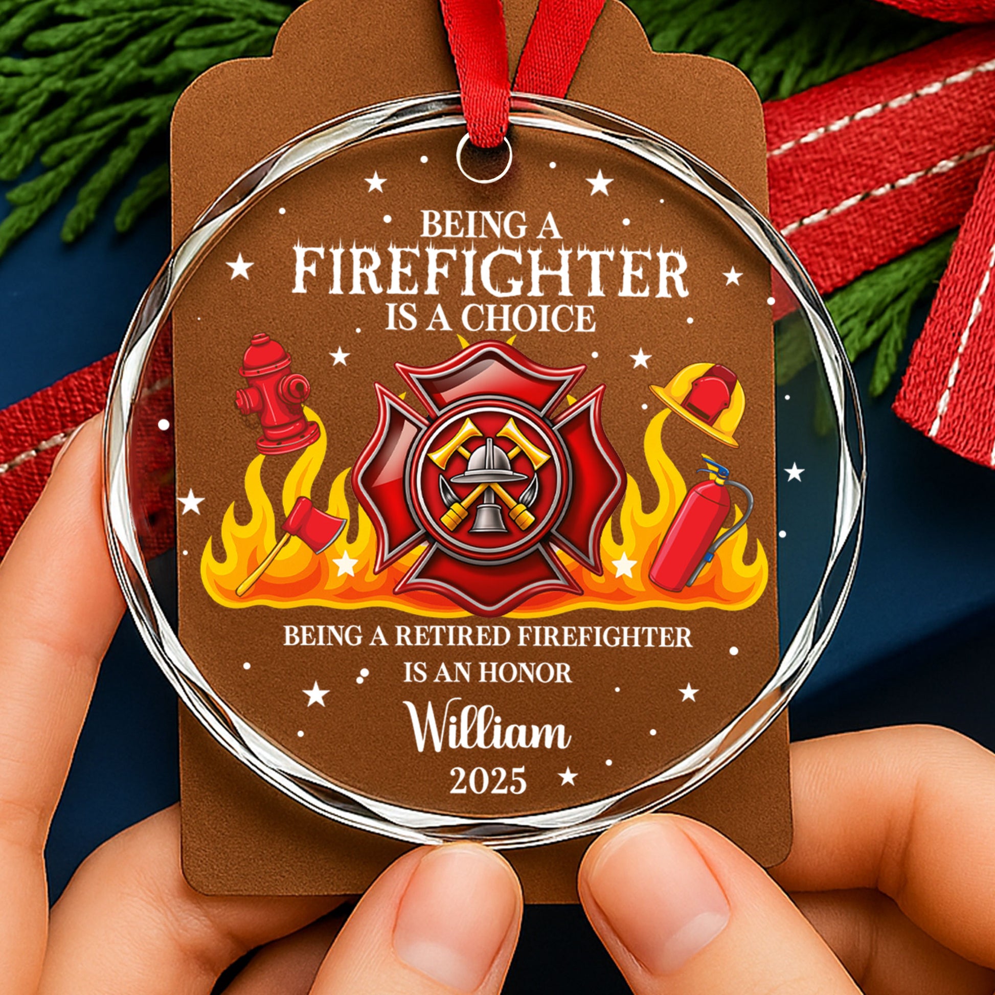 Being A Firefighter Is A Choice, Honoring Retired Firefighters