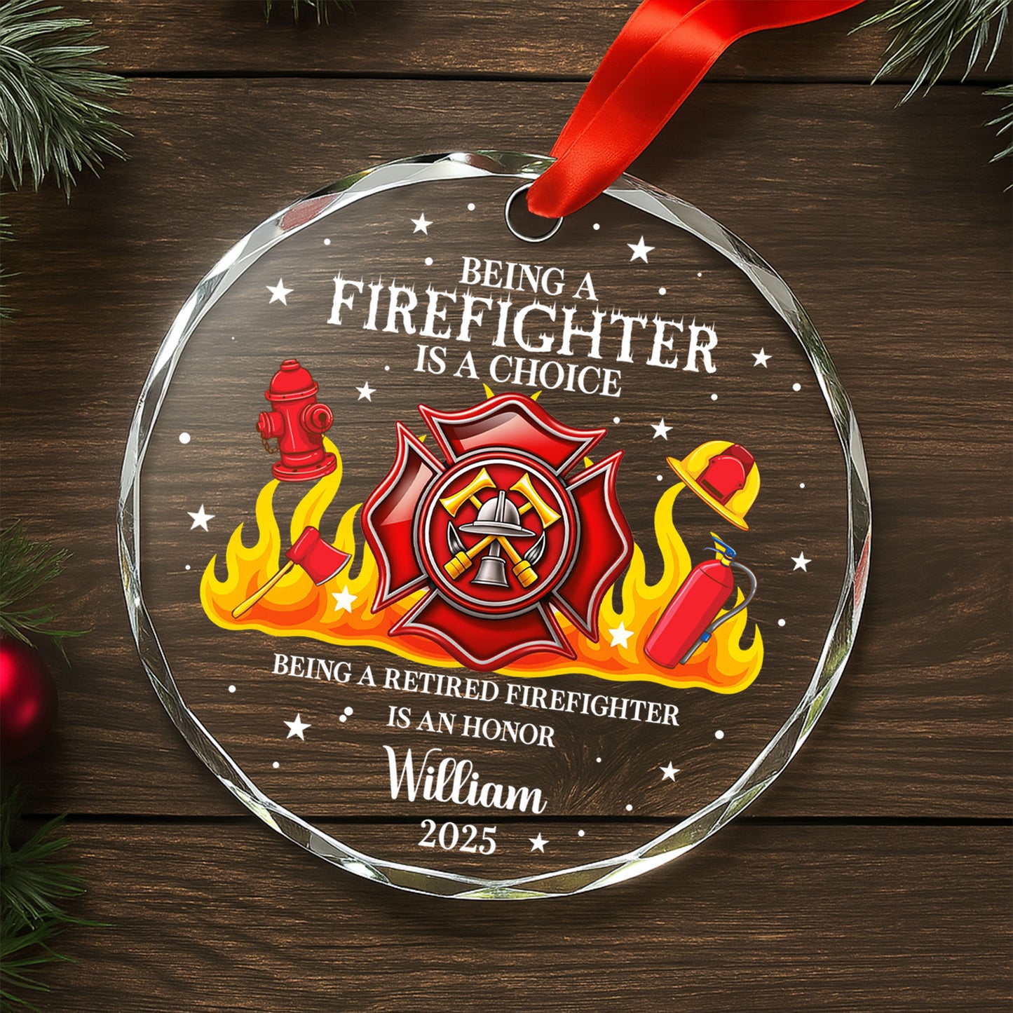 Being A Firefighter Is A Choice, Honoring Retired Firefighters