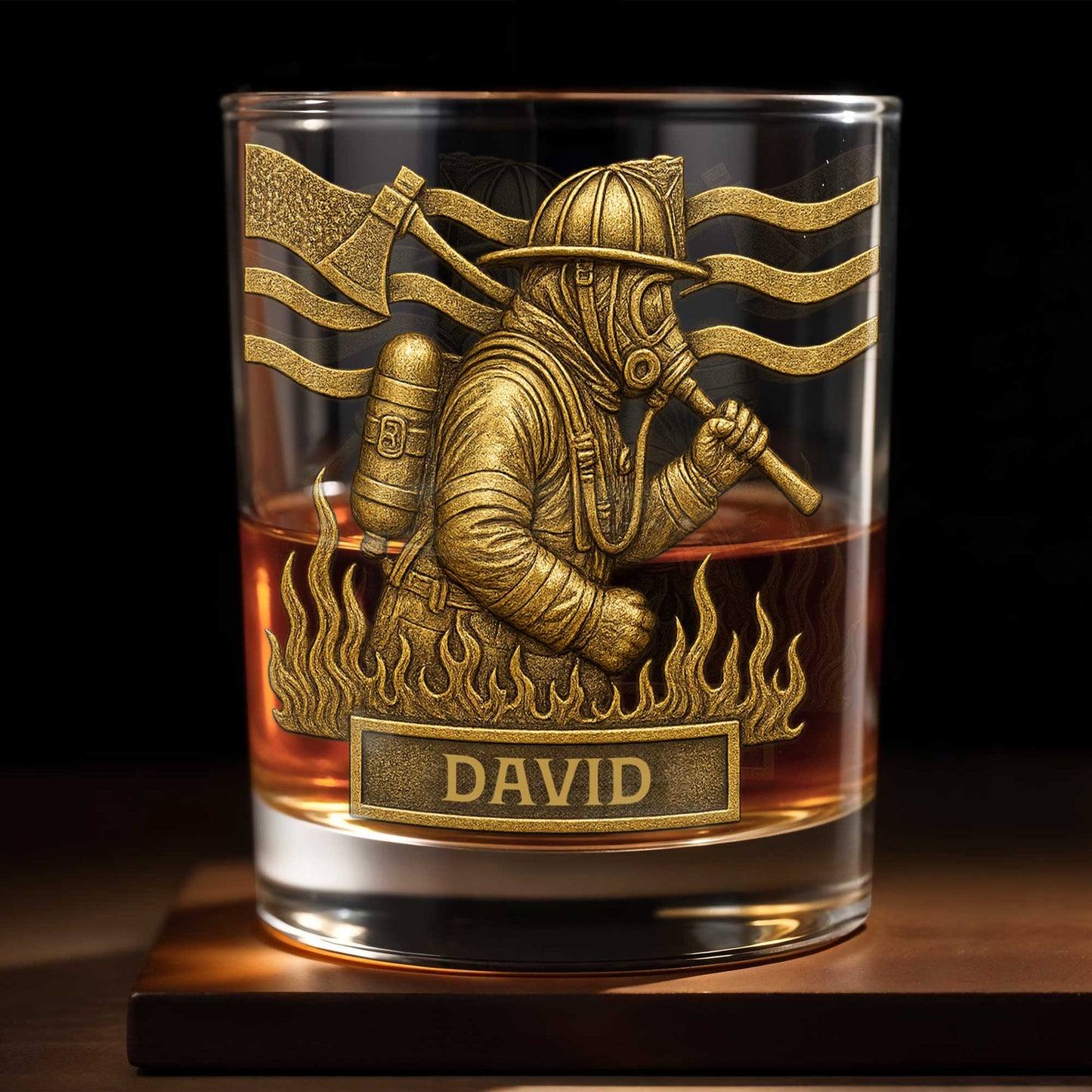 To My Courageous Hero Firefighter