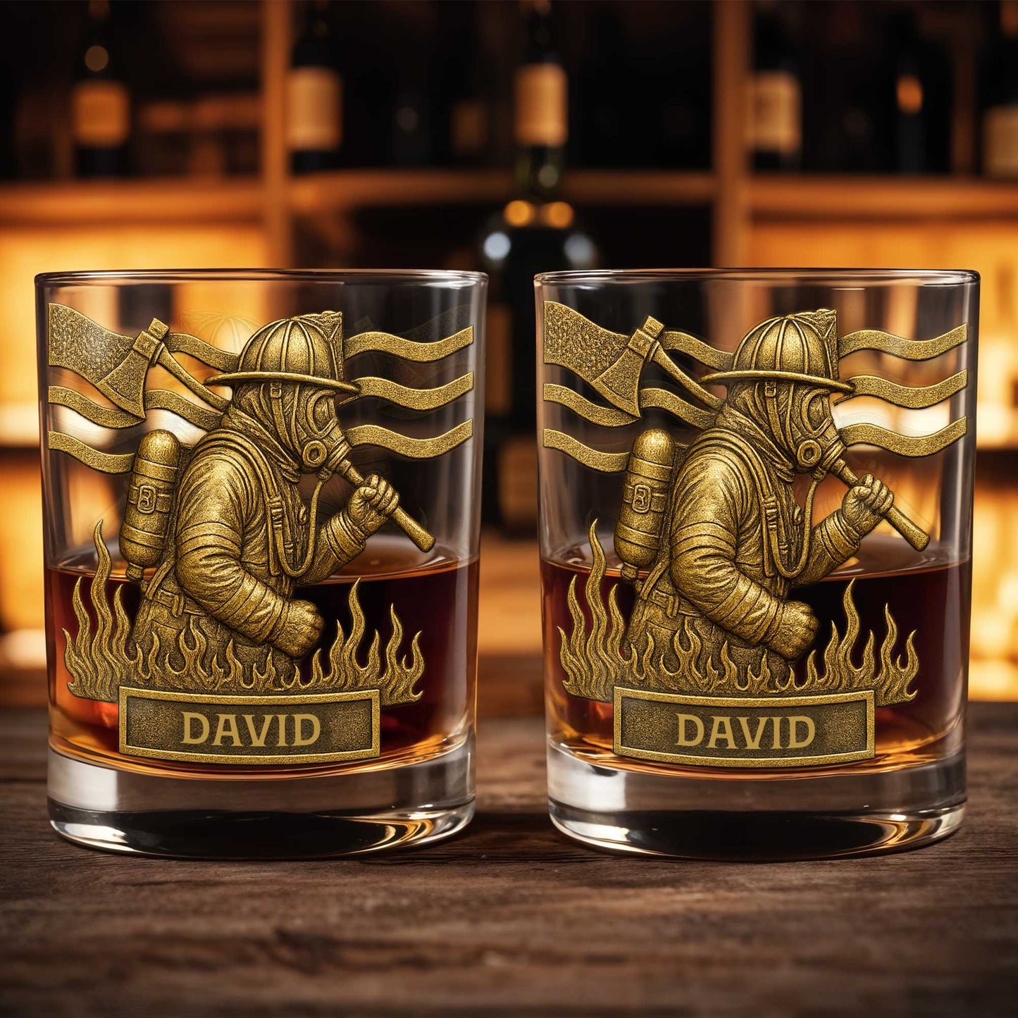 To My Courageous Hero Firefighter