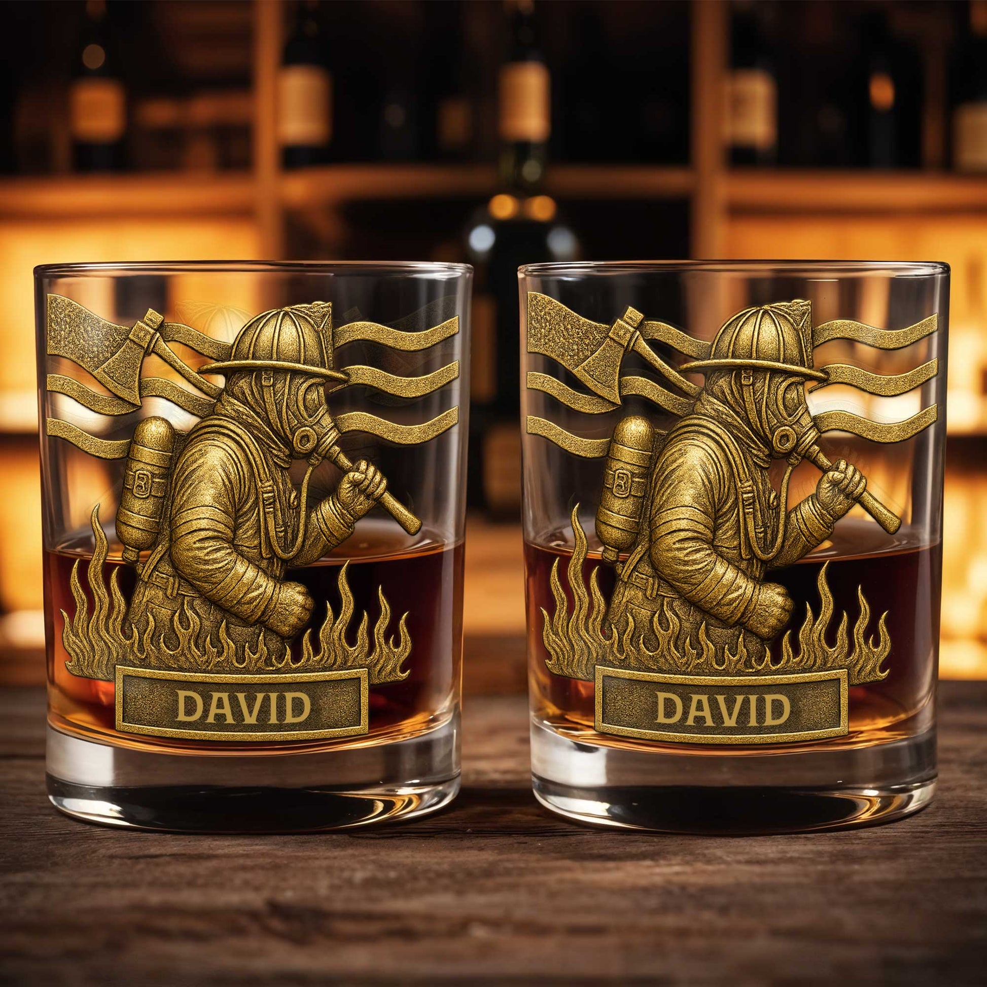 To My Courageous Hero Firefighter