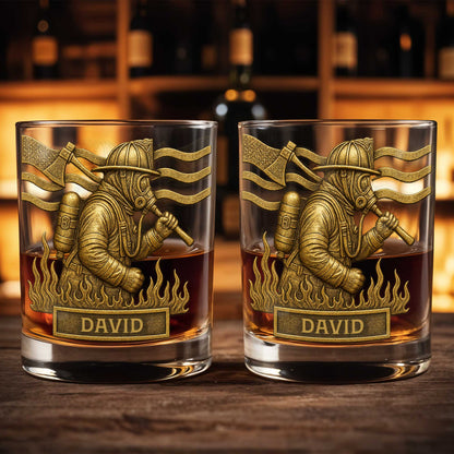 To My Courageous Hero Firefighter