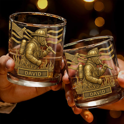 To My Courageous Hero Firefighter