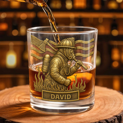 To My Courageous Hero Firefighter