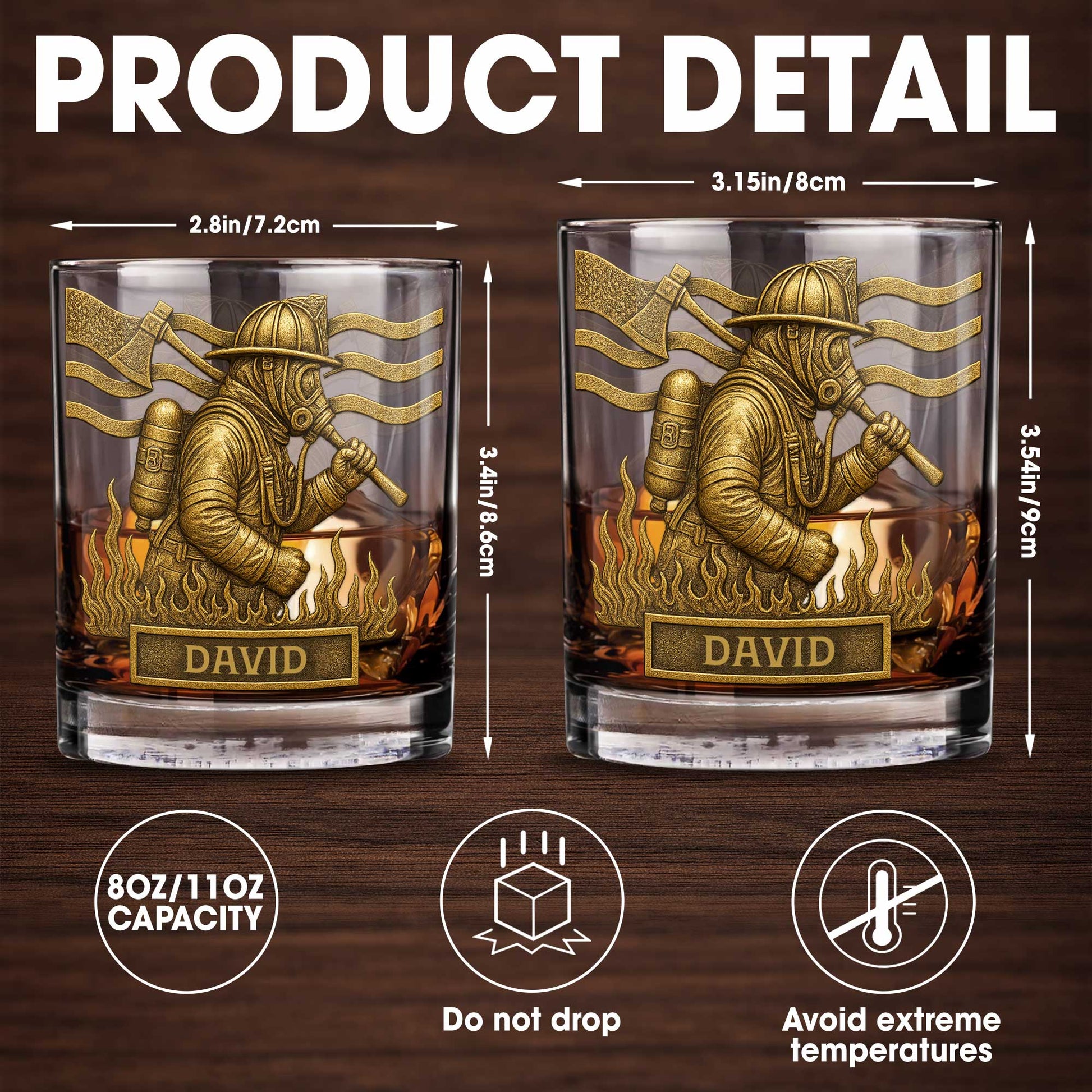 To My Courageous Hero Firefighter