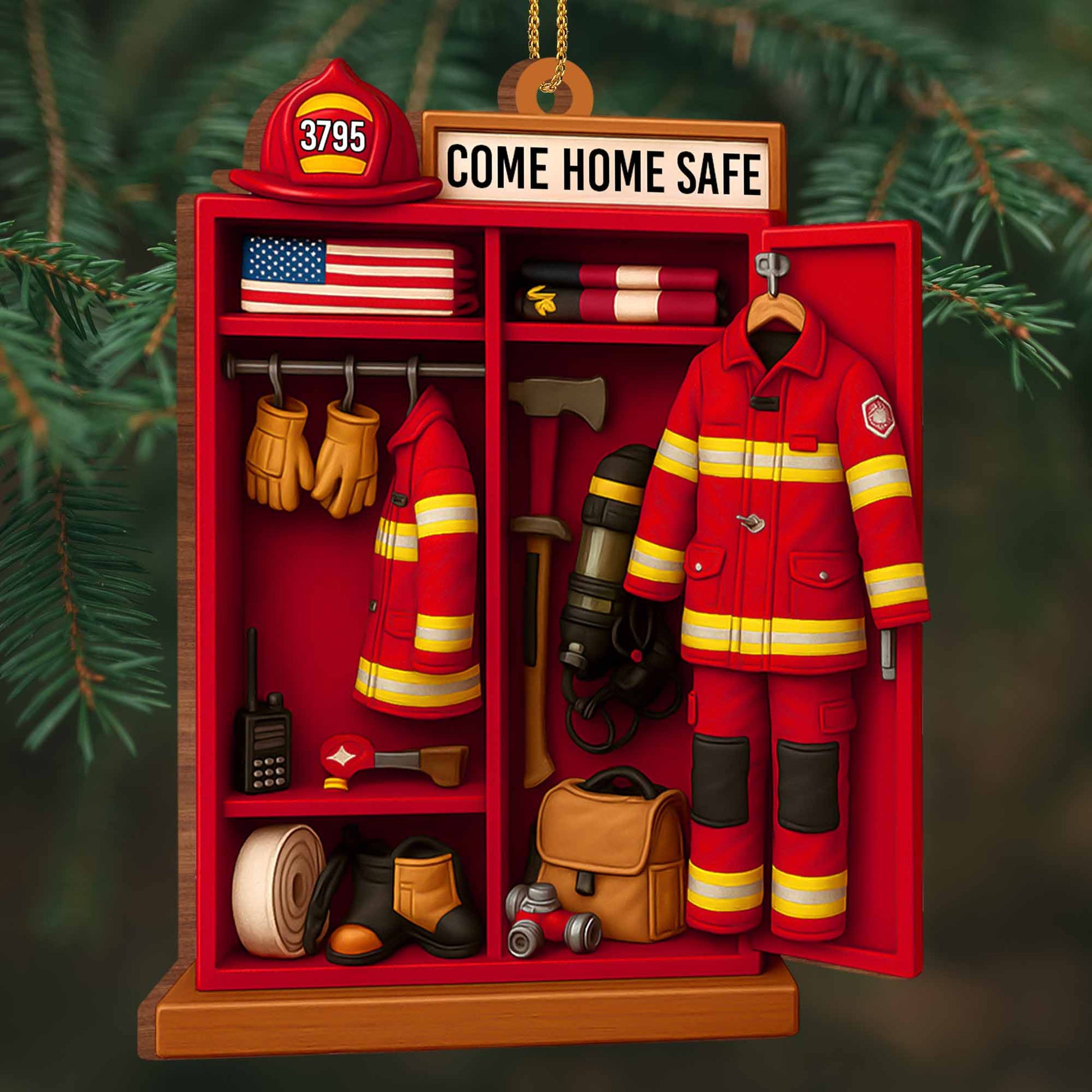 Come Home Safe Firefighter Uniform And Tools