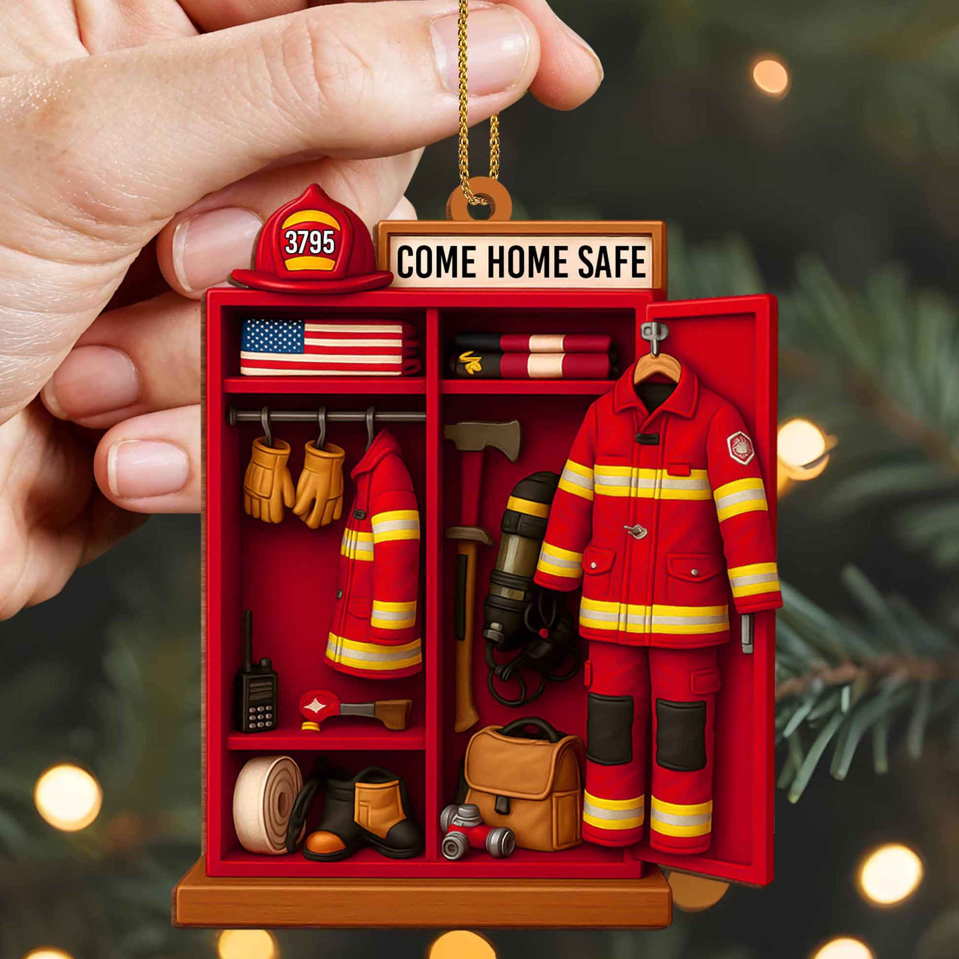 Come Home Safe Firefighter Uniform And Tools
