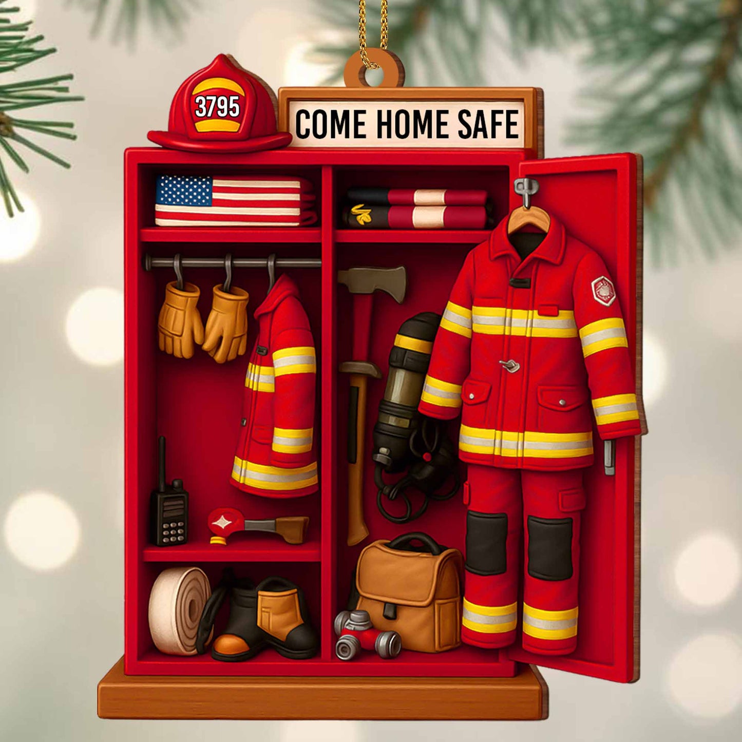 Come Home Safe Firefighter Uniform And Tools