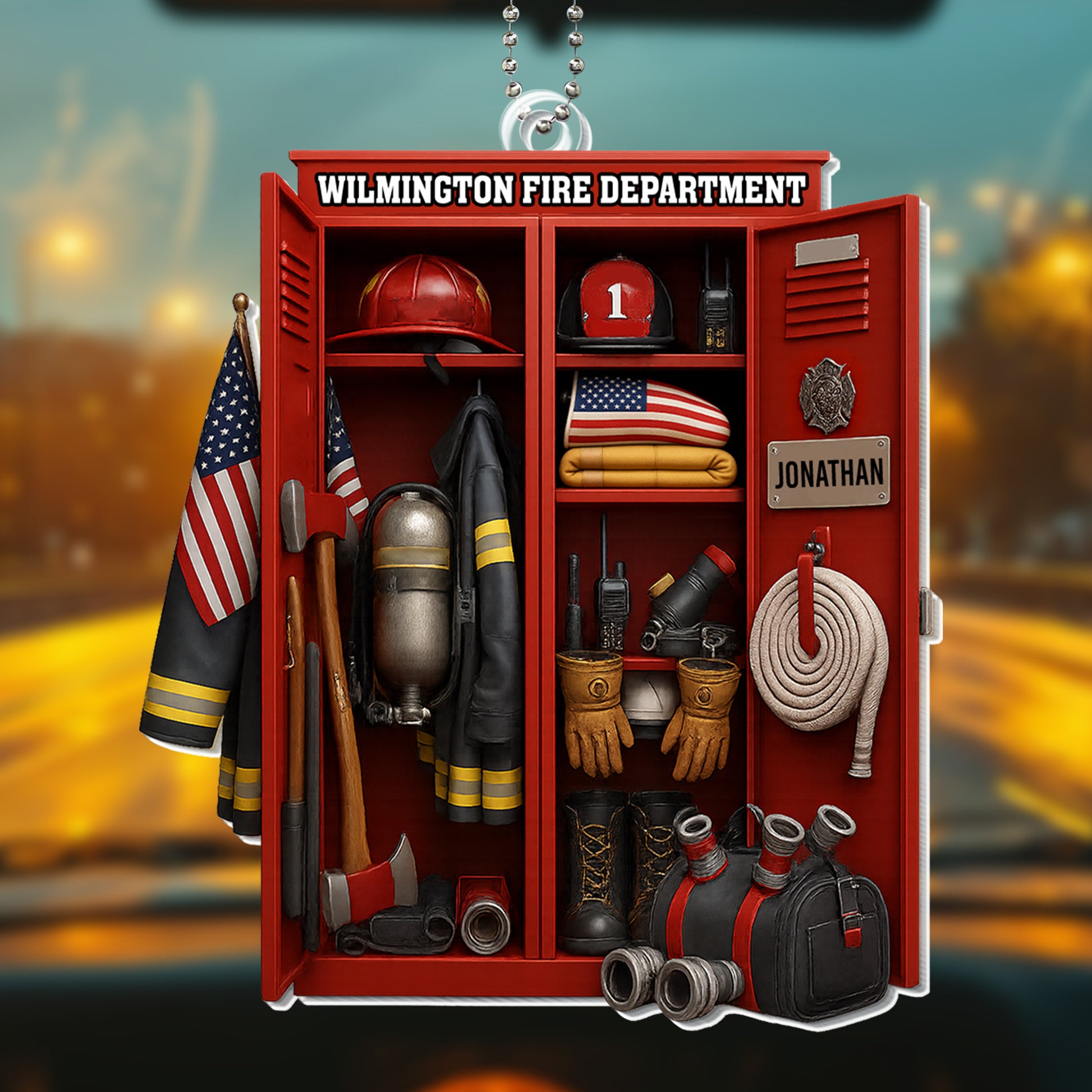 Customize With Your Fire Department Name And Tools