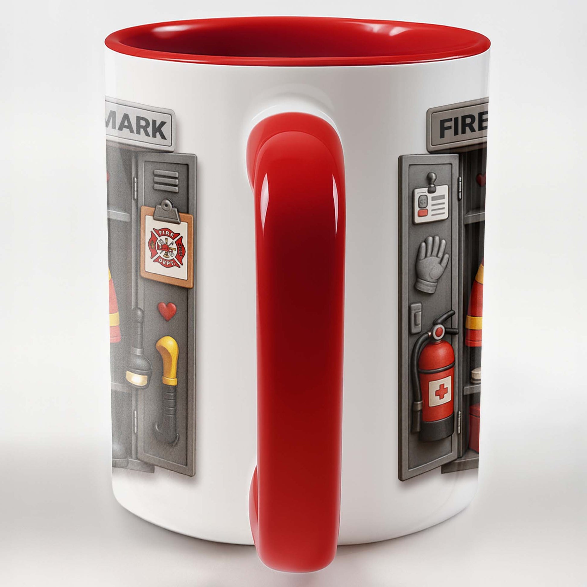 Fire Captain Mark, Firefighter Gear and Badge