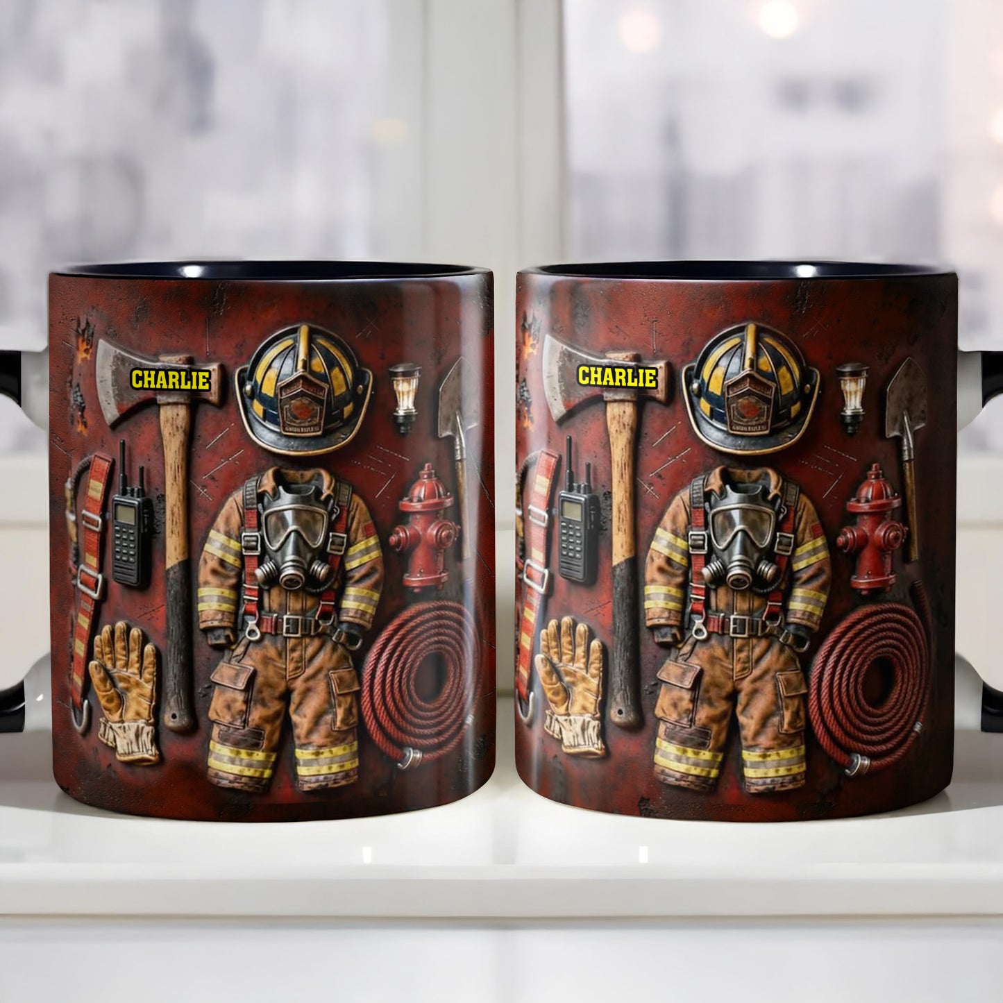 Celebrate Your Heroic Spirit Firefighter Gear and Helmet