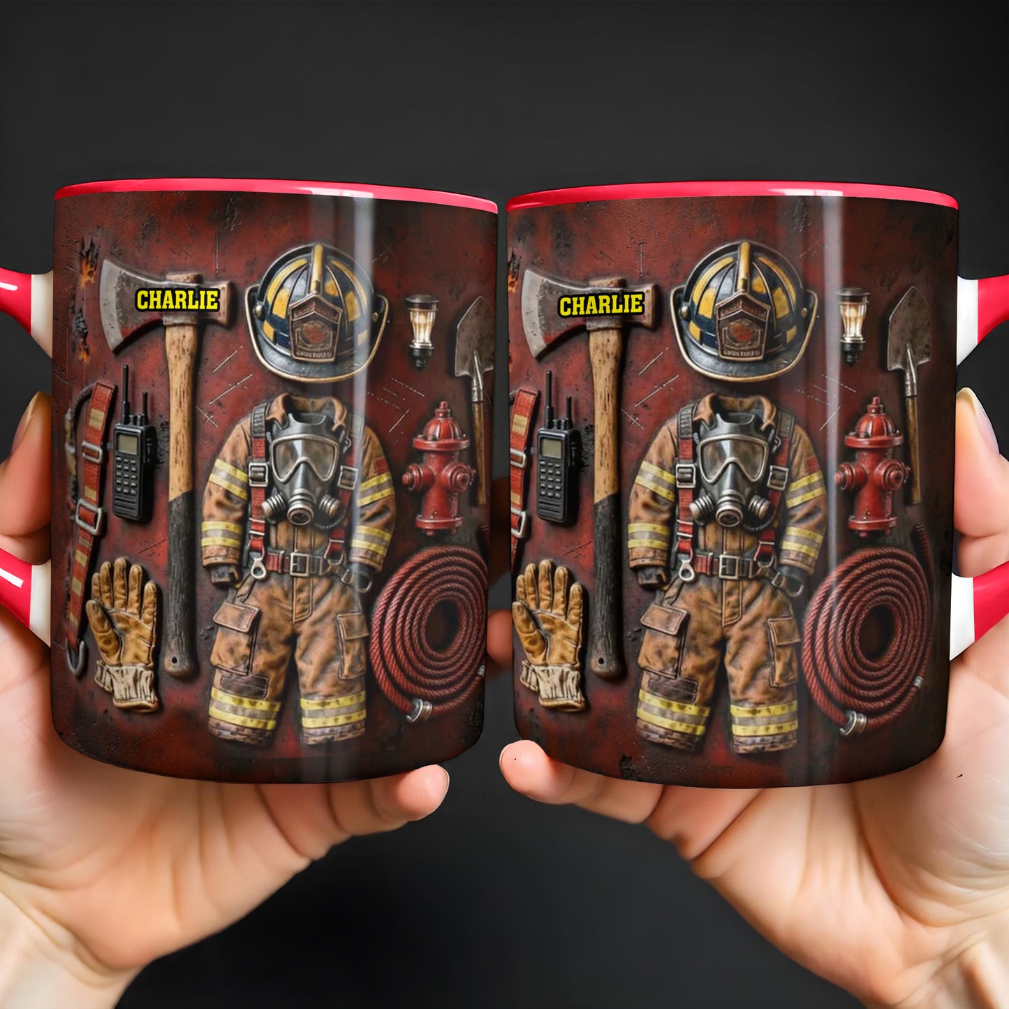 Celebrate Your Heroic Spirit Firefighter Gear and Helmet