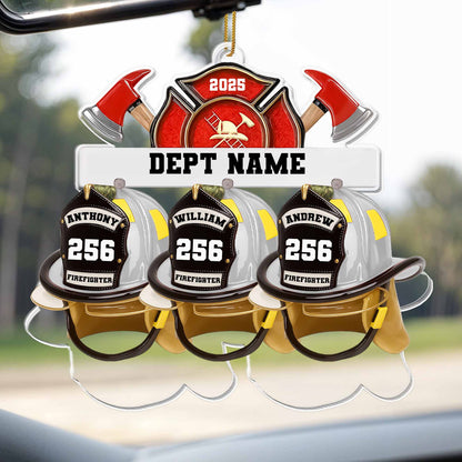 Celebrate Courage Commitment Custom Firefighter Helmet